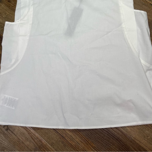 New ~ BCBGMaxAzria STRONG SHOULDER CREW NECK TOP Size L - Picture 11 of 15